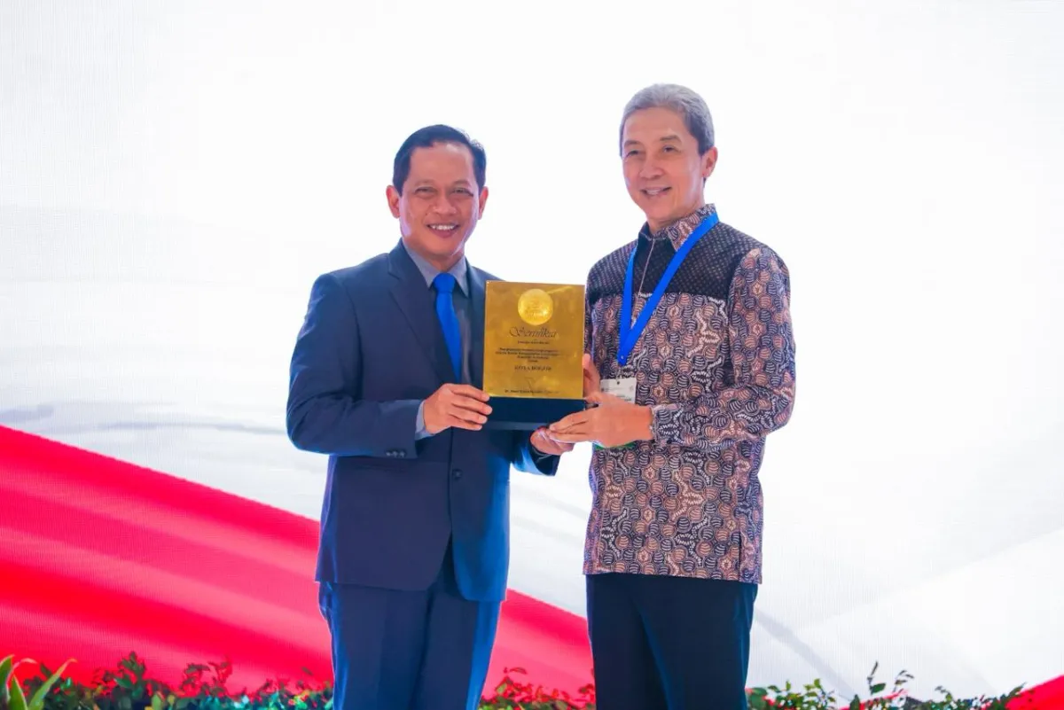 Kota Bogor Raih Predikat Kota Menuju Bersih dari KLH
