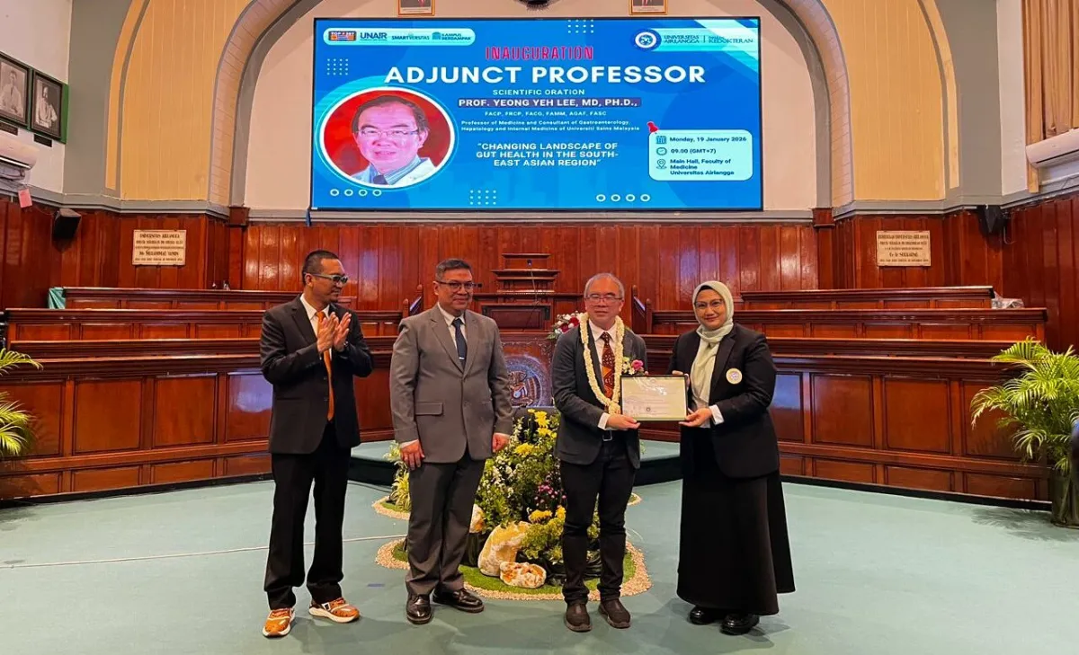 FK Unair Perkuat Kolaborasi Internasional untuk Telusuri Jejak Mikroplastik di Saluran Cerna