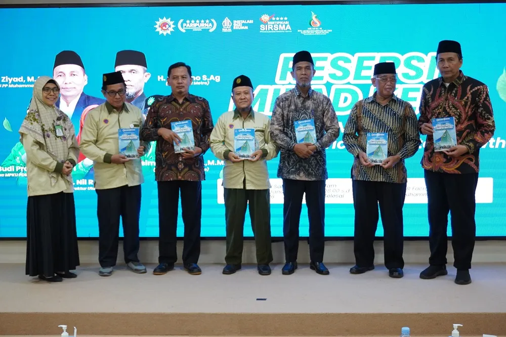 RSU Muhammadiyah Metro Luncurkan Buku Sejarah “Melayani Tanpa Batas” Bersama MPI PDM Kota Metro