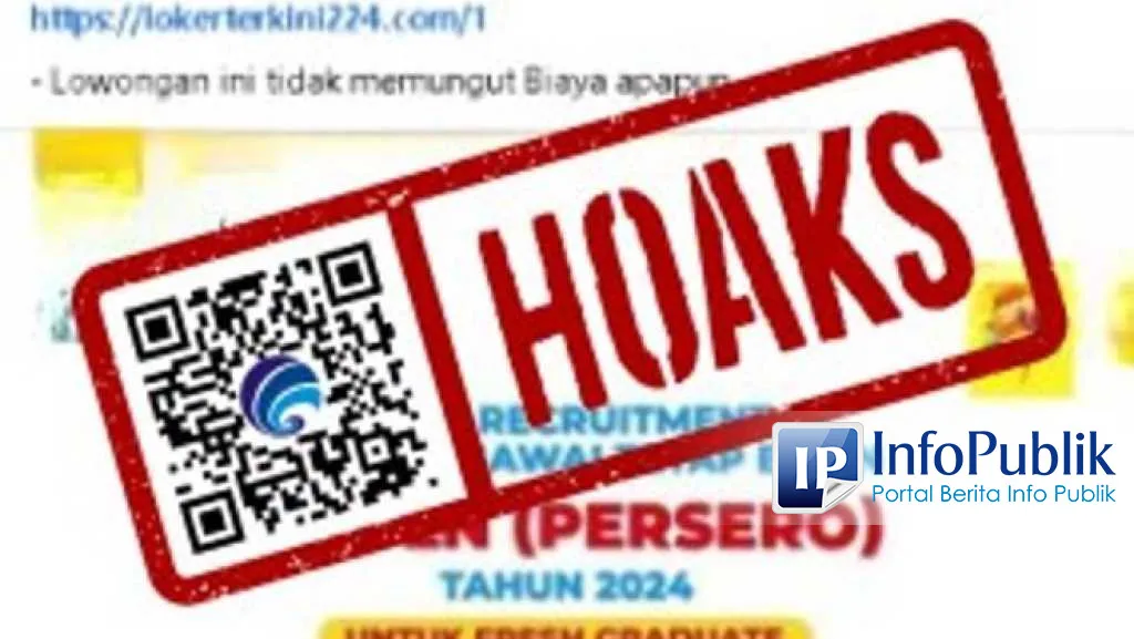 [Cek Fakta] Unggahan Rekrutmen Pegawai Tetap PLN 2024 di Facebook Disebut Hoaks