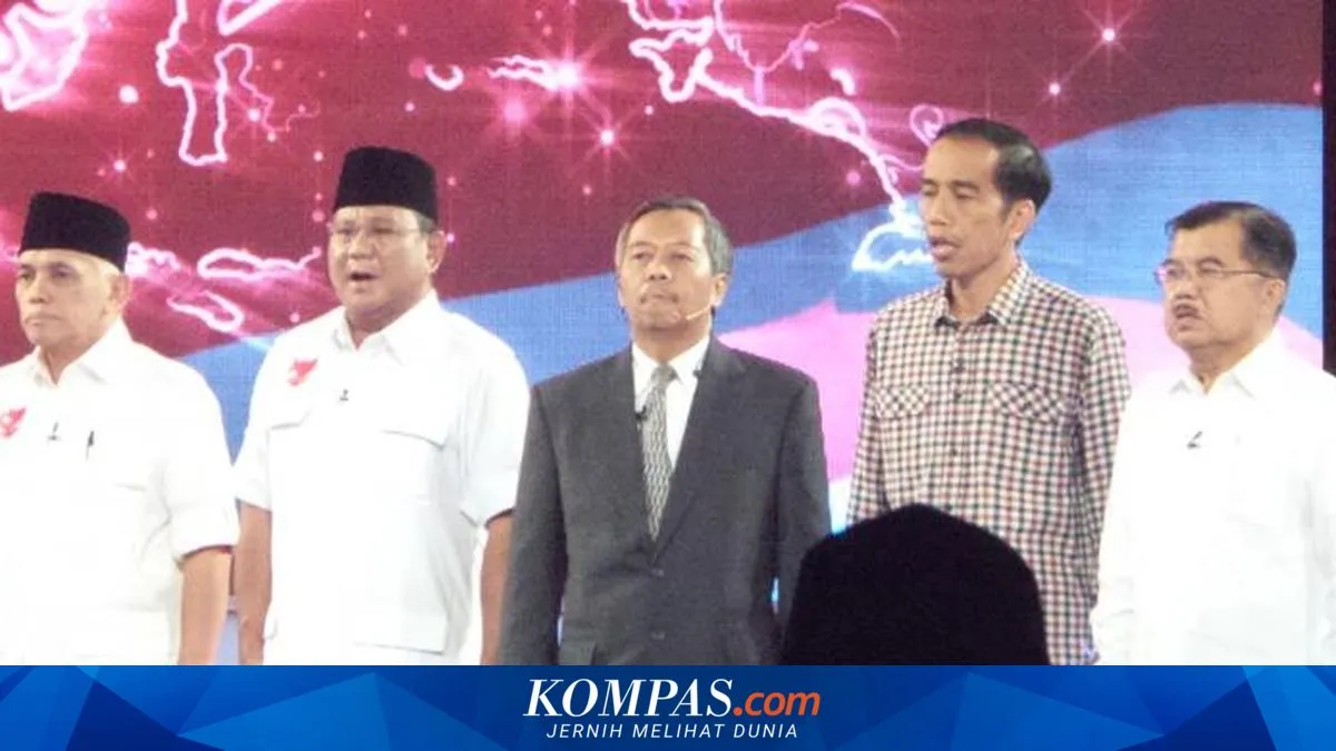 Debat Terakhir Pilpres 2014 Berlangsung Lebih Tenang, Sorak Pendukung Berkurang
