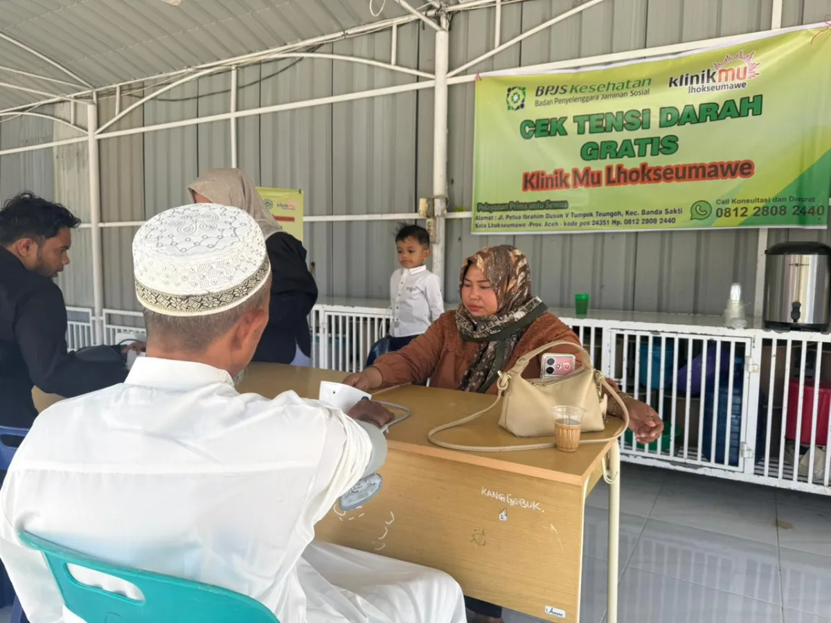 KlinikMu Muhammadiyah Lhokseumawe Buka Layanan Cek Kesehatan Gratis di Masjid Taqwa, Direncanakan Rutin Tiap Jumat