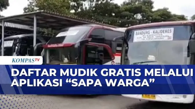Pemprov Jabar Kembali Gelar Mudik Gratis, Sediakan 3.040 Tiket dan Pendaftaran via Sapawarga