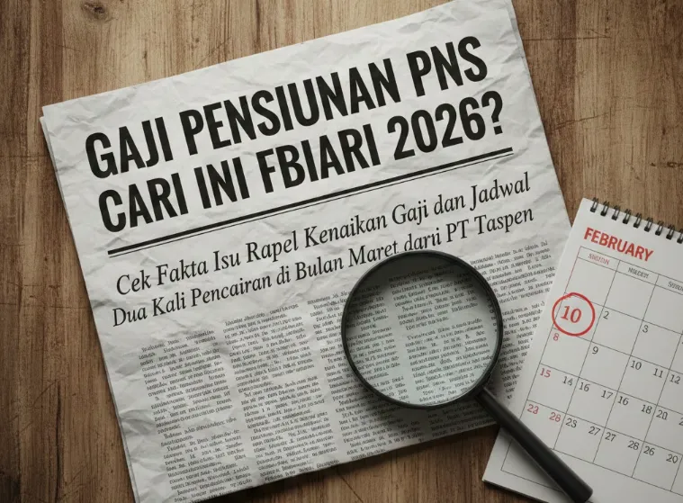 Isu Pencairan Pensiunan 11 Februari 2026 Ramai di WhatsApp, Ini Penjelasan PT Taspen soal Rapel