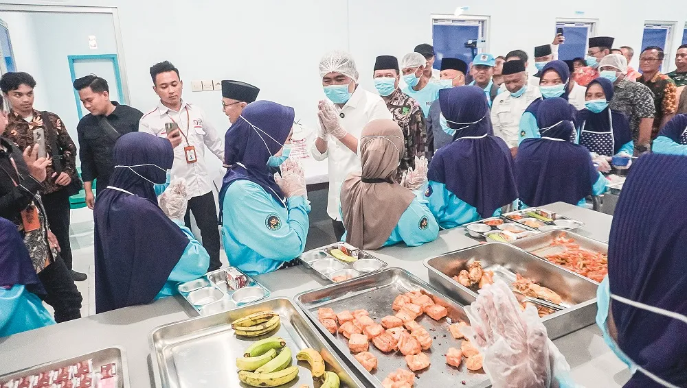 Bupati Jember Gus Fawait Resmikan Dapur Sehat Program MBG Berkapasitas 6.000 Siswa