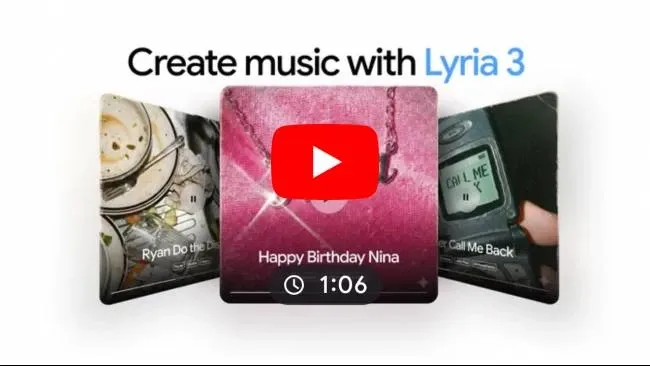 Gemini Tambah Fitur Bikin Lagu dari Teks dan Foto, Didukung Model Lyria 3