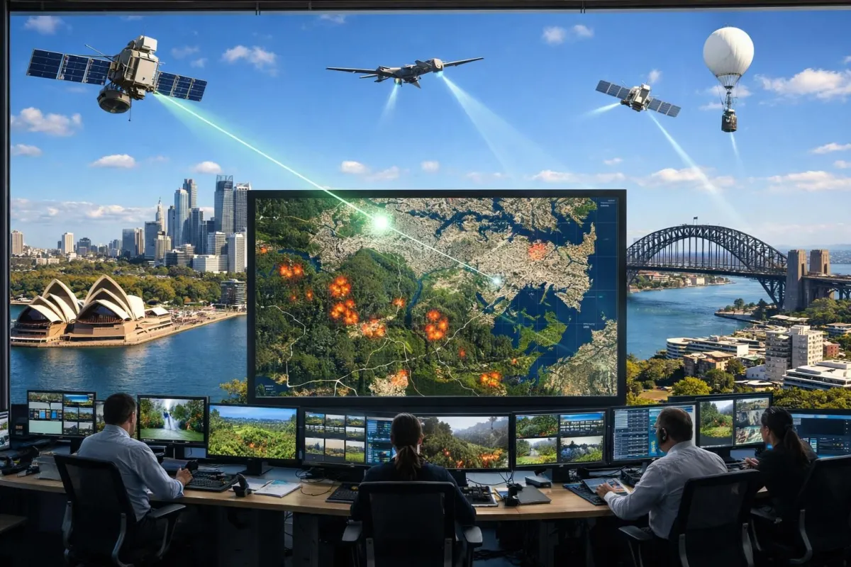 Sydney Kembangkan Sistem Peringatan Dini Kebakaran Hutan Berbasis Satelit