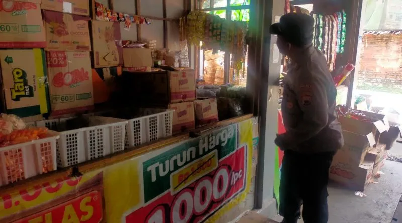 Polsek Bendosari Cek Instalasi Listrik Pasar Rakyat Mulur untuk Cegah Kebakaran