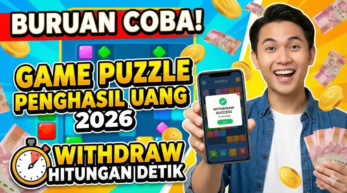 Tren Game Puzzle Penghasil Uang 2026: Klaim Withdraw Hitungan Detik, Cara Kerja, dan Risiko yang Perlu Diwaspadai