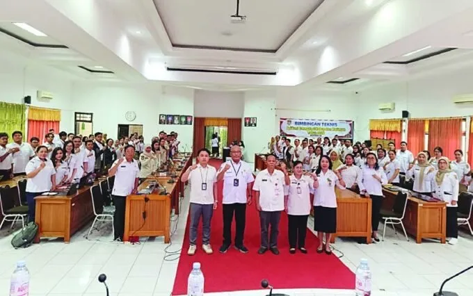 Pemkab Katingan Gelar Bimtek e-Regulasi untuk Perkuat SPBE dan Penyusunan Produk Hukum Daerah