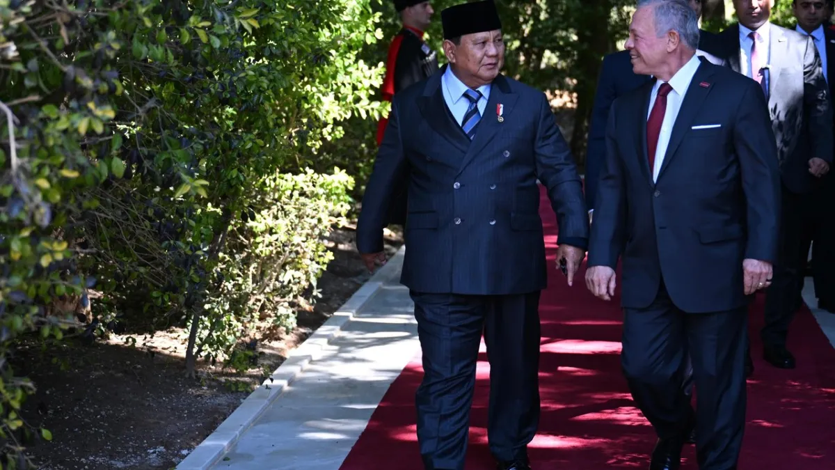 Raja Abdullah II Apresiasi Konsistensi Indonesia Dorong Solusi Dua Negara dalam Pertemuan di Amman