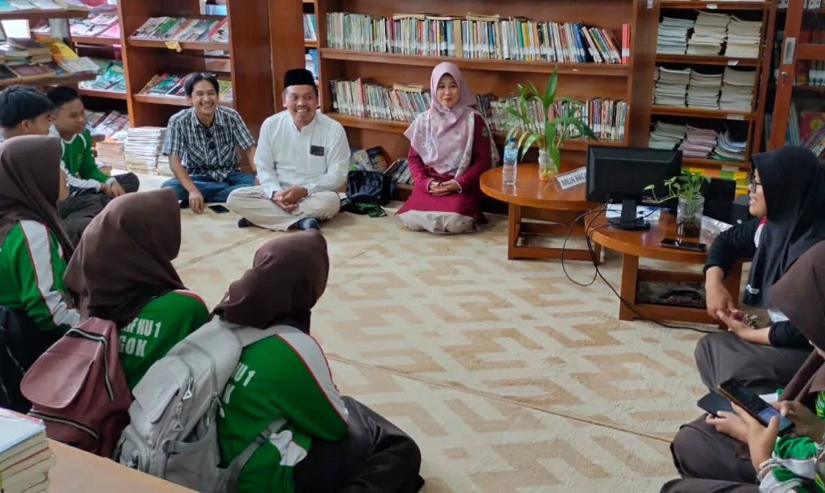 SMK Ma’arif NU 1 Cilongok Mulai Kelas Jurnalistik WELA Literasi