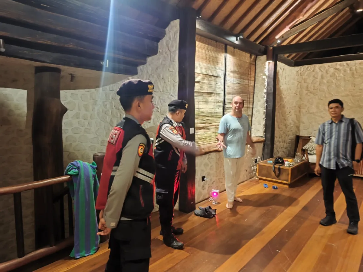 WNA Laporkan Kebisingan Musik di Keliki, Polsek Tegallalang Datangi Lokasi