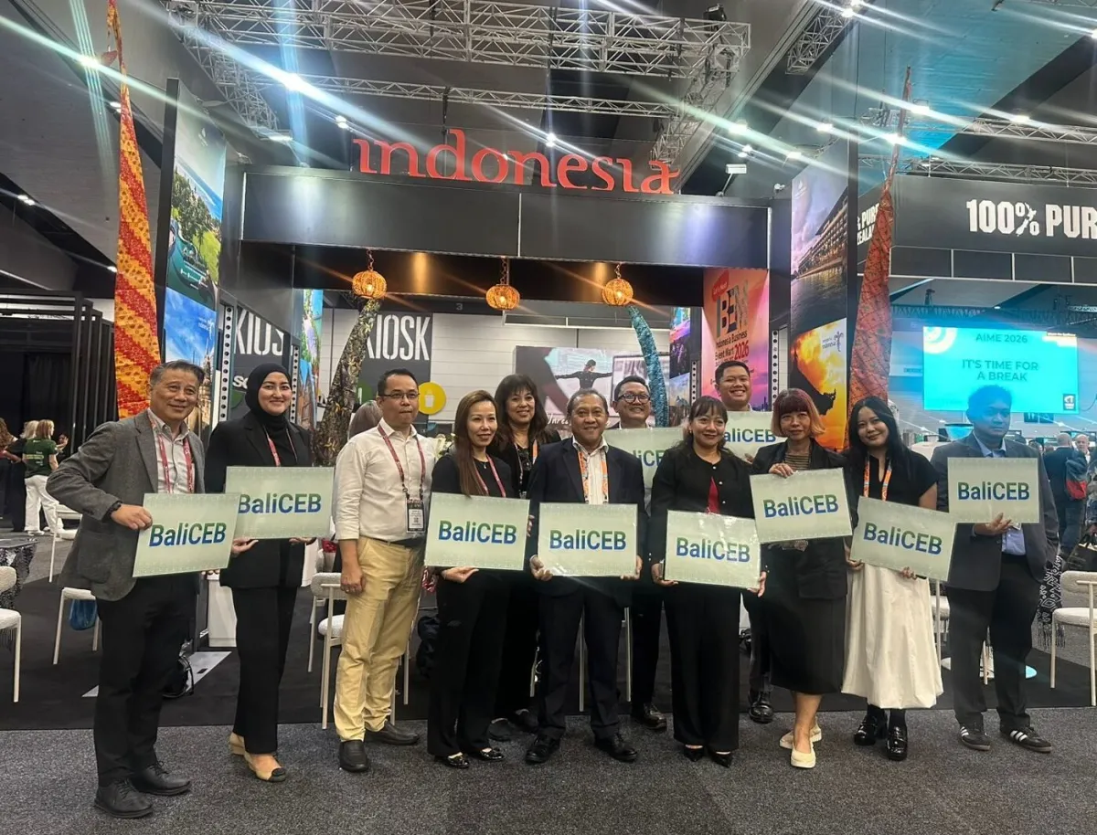 BaliCEB Ikut AIME 2026 di Melbourne untuk Perkuat Bali sebagai Destinasi MICE Asia Pasifik