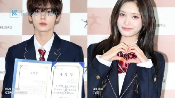 Wisuda Hanlim Arts High School Angkatan 2026 Jadi Ajang Reuni Sejumlah Idola K-Pop