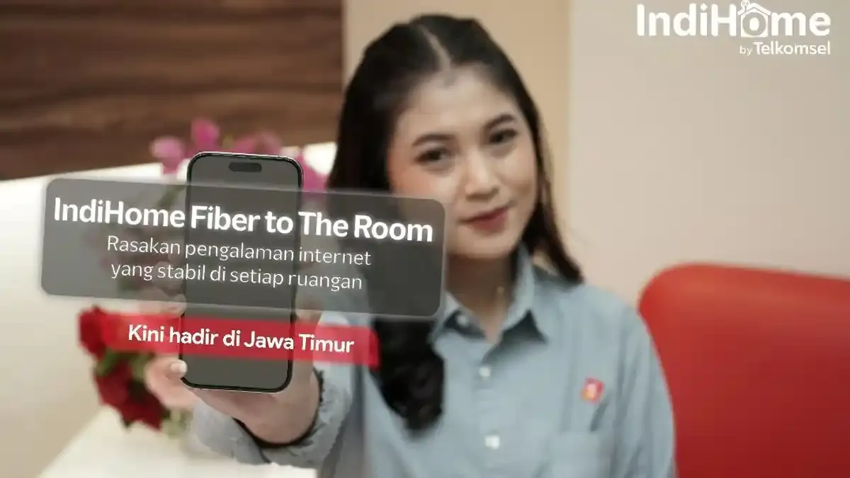 IndiHome Luncurkan Layanan Fiber to The Room di Sejumlah Wilayah Jawa Timur