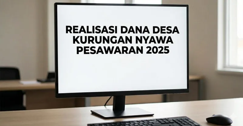Dana Desa Kurungan Nyawa 2025 Tersalurkan 100 Persen, Insentif RT/RW dan Penyertaan Modal Dominan