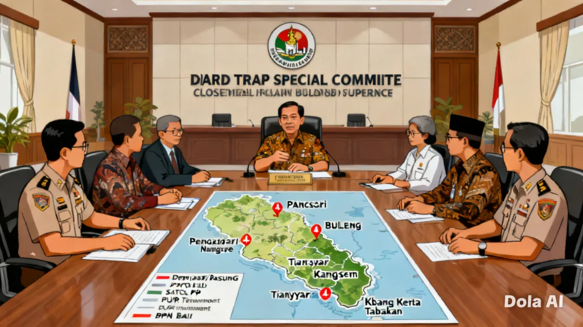 Pansus TRAP DPRD Bali Dalami Dugaan Pelanggaran Tata Ruang di Empat Lokasi, Rapat Digelar Tertutup