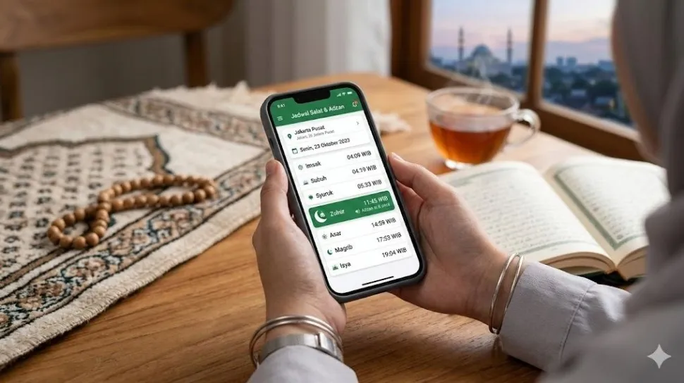Aplikasi Jadwal Salat dengan Azan Otomatis untuk Membantu Ibadah Ramadan