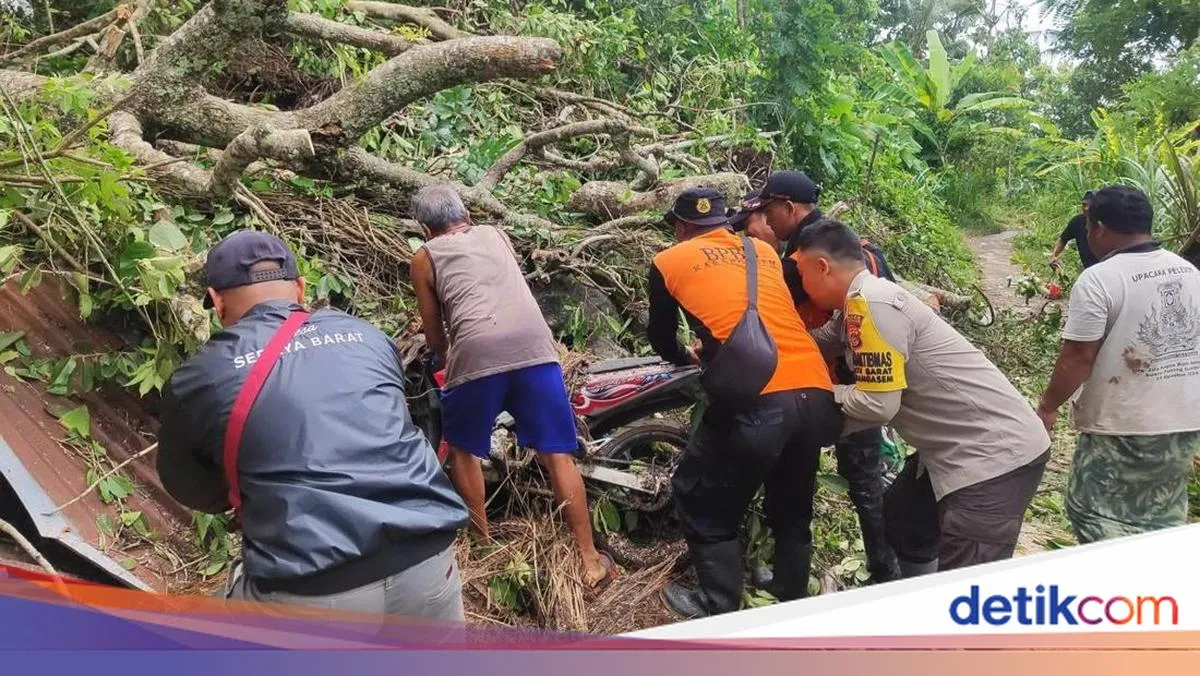 BPBD Catat 58 Bencana di Karangasem Sepanjang 1–25 Januari 2026, Kerugian Ditaksir Rp 2 Miliar