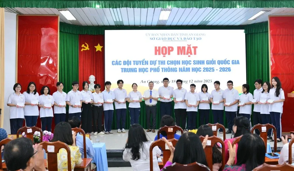 An Giang Raih 89 Penghargaan pada Seleksi Siswa Berprestasi SMA Nasional 2025-2026