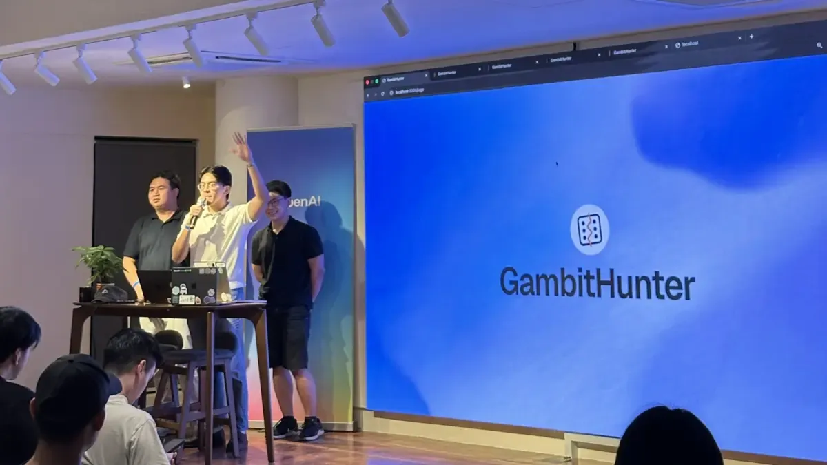 GambitHunter, Aplikasi Berbasis AI untuk Mengumpulkan Bukti Judi Online Raih Runner-up di Codex Hackathon Singapore