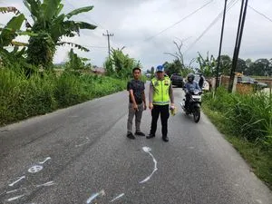 Polres Simalungun Selidiki Laka Beruntun di Jalur Pematangsiantar–Raya, Pengemudi Innova Diduga Kabur