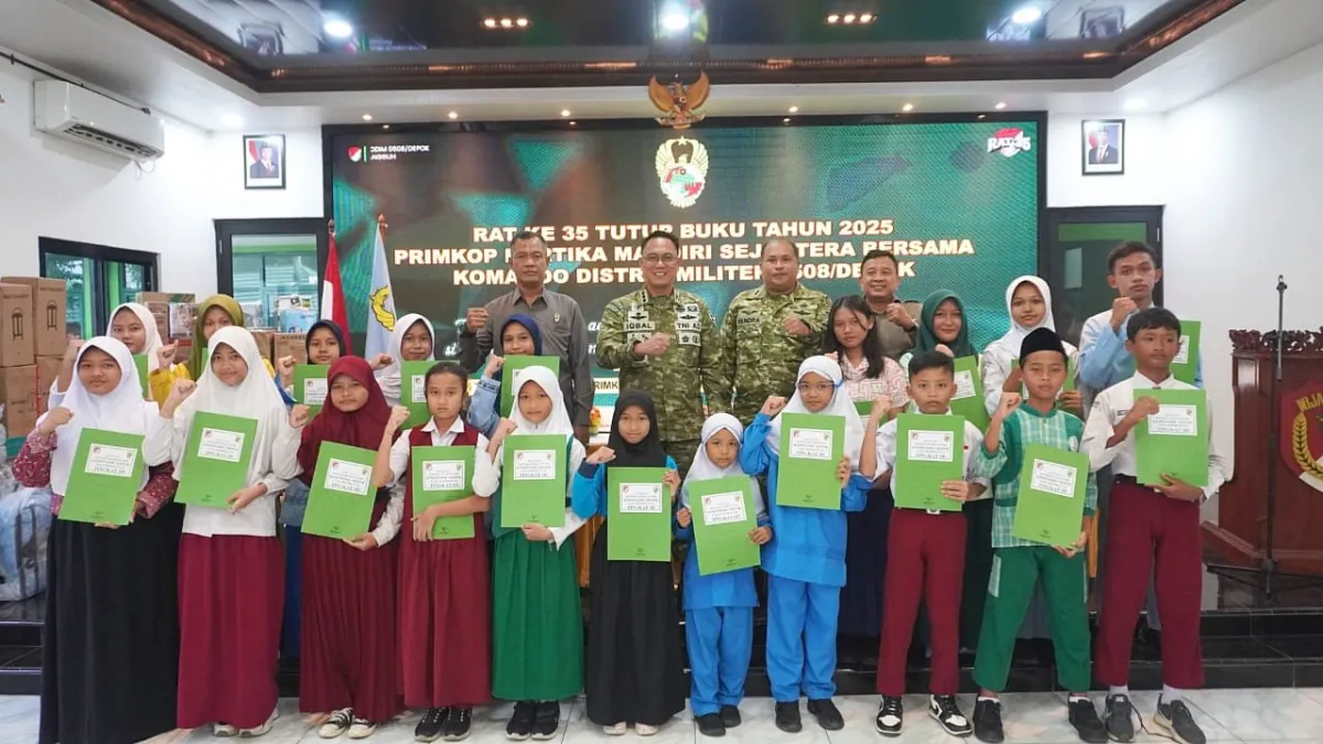 Primkop Kartika Kodim 0508/Depok Gelar RAT ke-35 Tutup Buku 2025