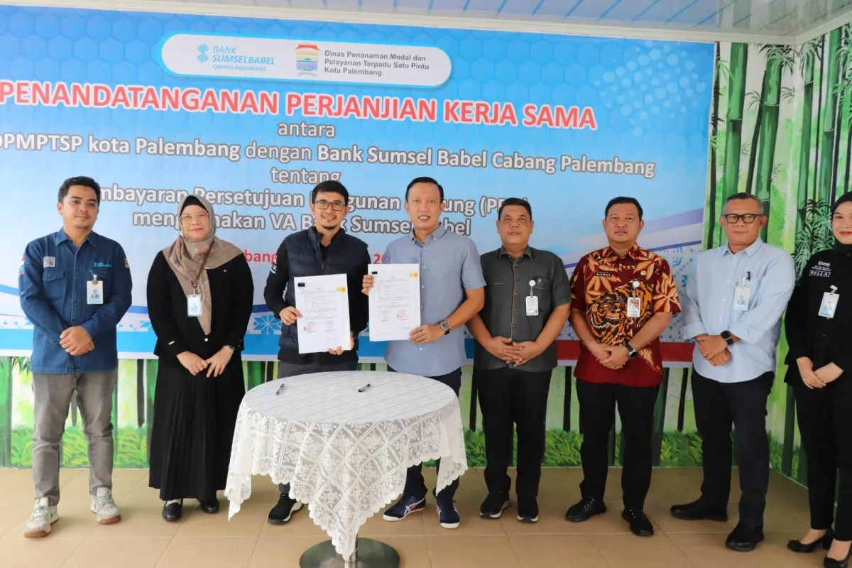 Palembang Terapkan Pembayaran Retribusi PBG via Virtual Account untuk Perkuat Transparansi