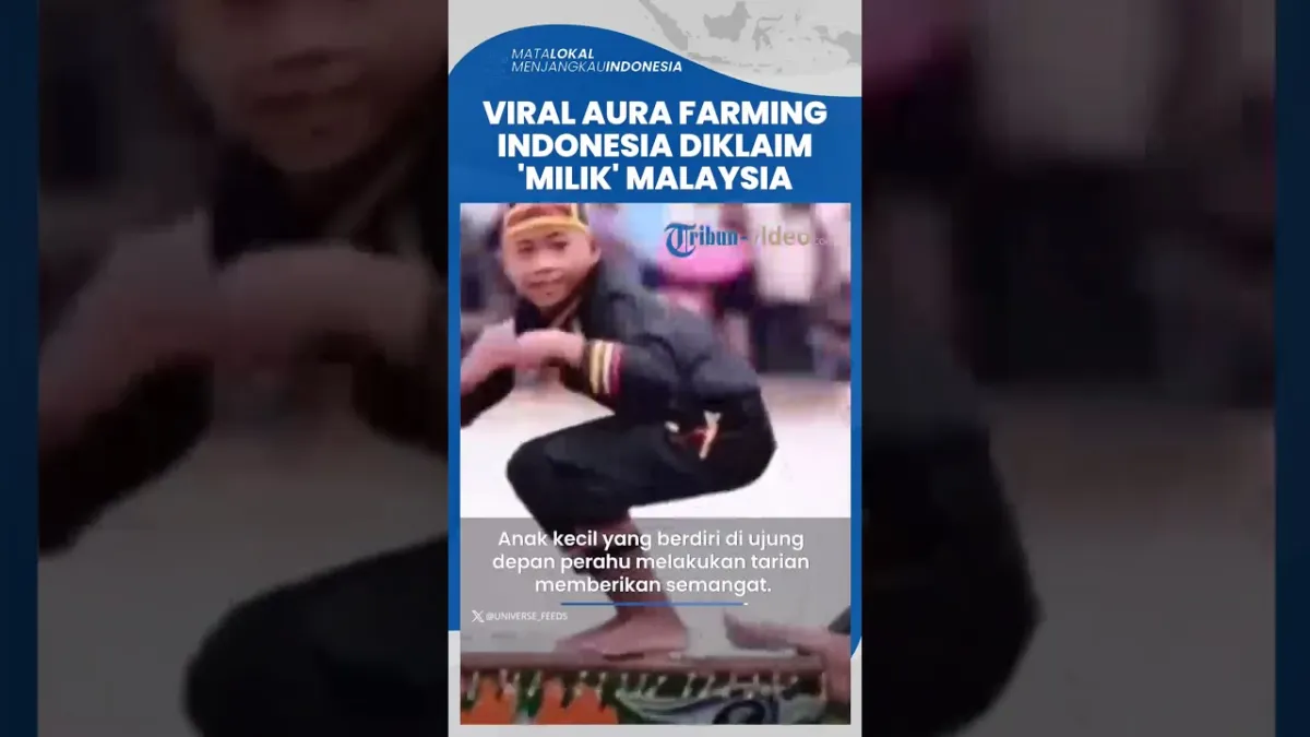 Tarian Bocah di Pacu Jalur Riau Viral sebagai ‘Aura Farming’, Muncul Klaim Berasal dari Malaysia