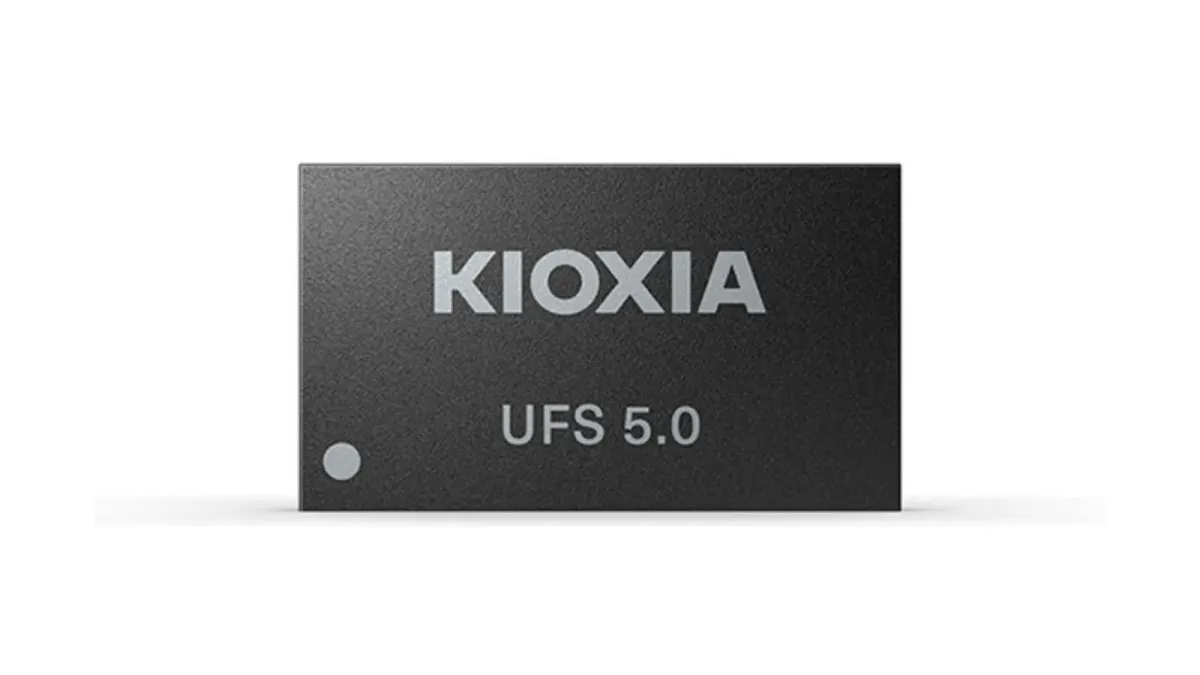Kioxia Perkenalkan UFS 5.0 dengan Bandwidth hingga 10,8 GB/s, Sampel Evaluasi Mulai Dikirim