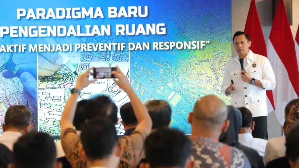 AHY: Tata Ruang Harus Menjadi Fondasi Pembangunan Berkelanjutan