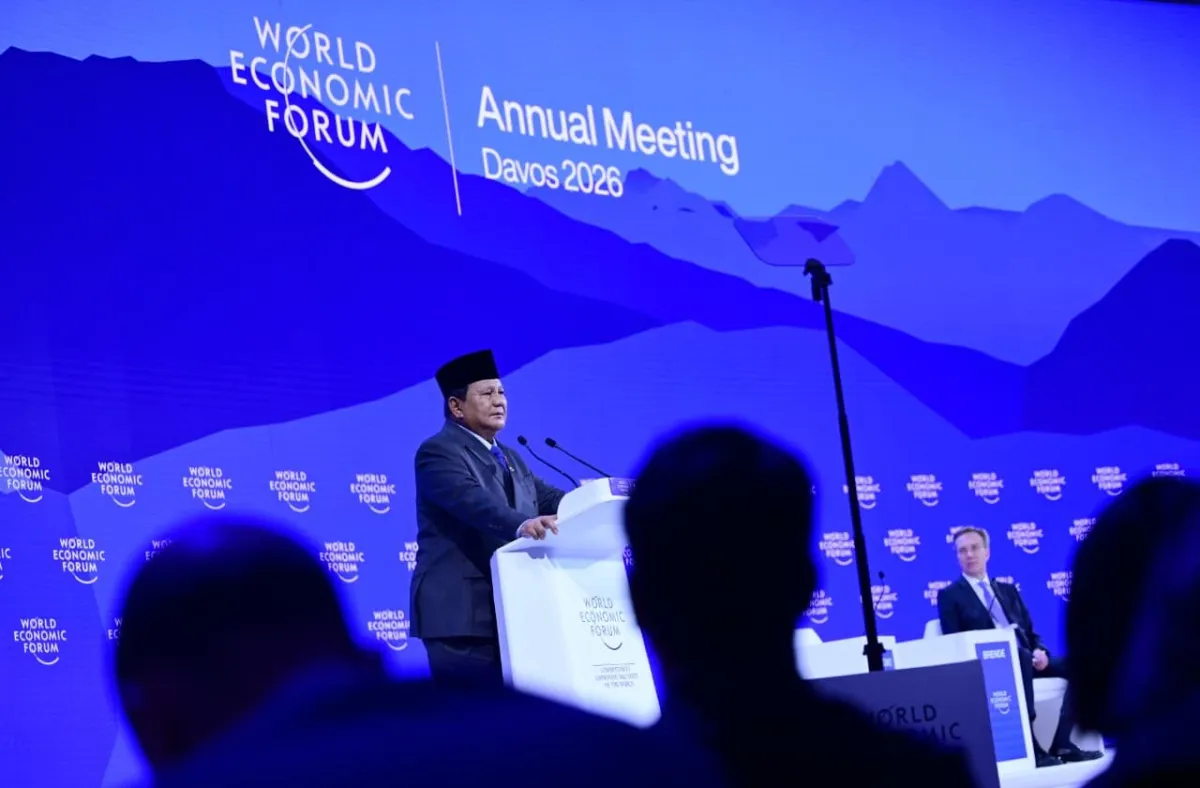 Di Davos, Prabowo Tegaskan Indonesia sebagai Titik Terang Ekonomi Global