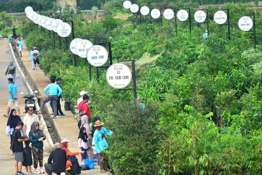 Meski Belum Diresmikan, Pasar Petani Garuda di Kabupaten Bogor Mulai Beroperasi