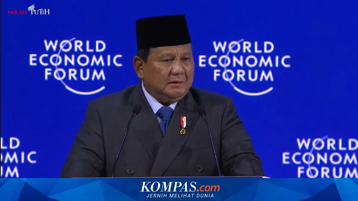 Prabowo di WEF Davos 2026: Kurangnya Pendidikan Bisa Mengarah pada Negara Gagal