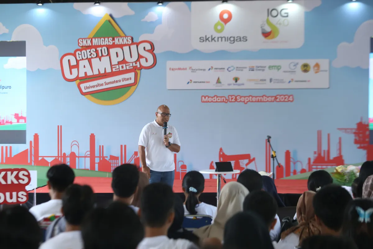 SKK Migas-KKKS Gelar Kuliah Umum di USU, Bahas Kolaborasi Kampus dan Industri Migas