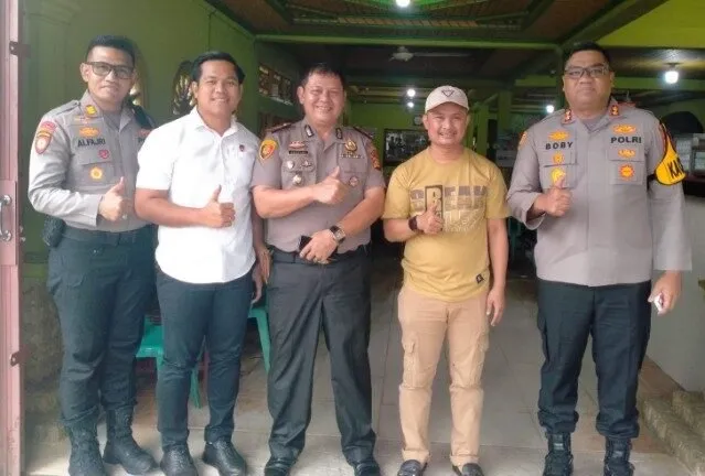 Kapolres Kampar Temui Tokoh Pemuda Bahas Kamtibmas Jelang Kedatangan Tamu Negara
