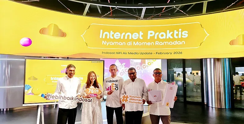 Indosat HiFi Air Tawarkan Internet Rumah Tanpa Kabel yang Bisa Dibawa Saat Mudik Ramadan 2026