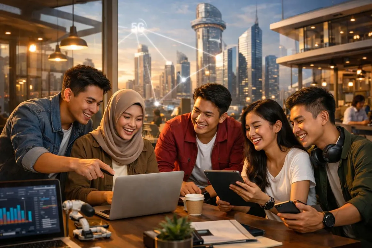 Menjelang 2026, Ekonomi Digital Makin Matang: Peluang dan Tantangan bagi Generasi Muda Indonesia