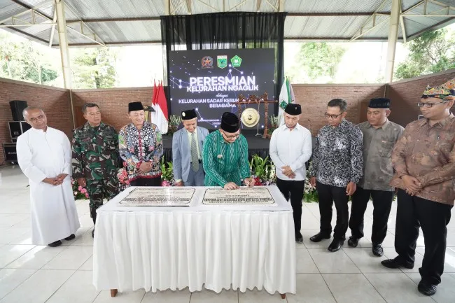 Kelurahan Ngaglik Diresmikan sebagai Kelurahan Sadar Kerukunan Umat Beragama di Kota Batu