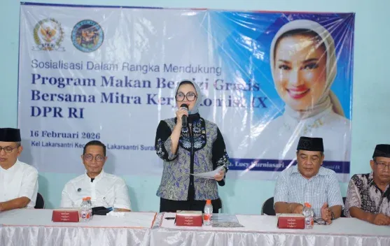 Sosialisasi Program Makan Bergizi Gratis di Surabaya, DPR Tekankan Penguatan Gizi Anak