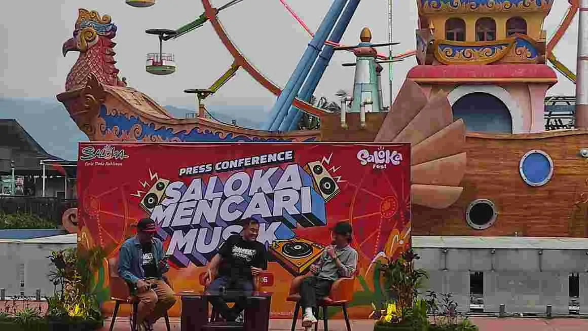 Saloka Theme Park Buka Kompetisi Cipta Lagu “Saloka Mencari Musik”, Eross Candra Jadi Kurator