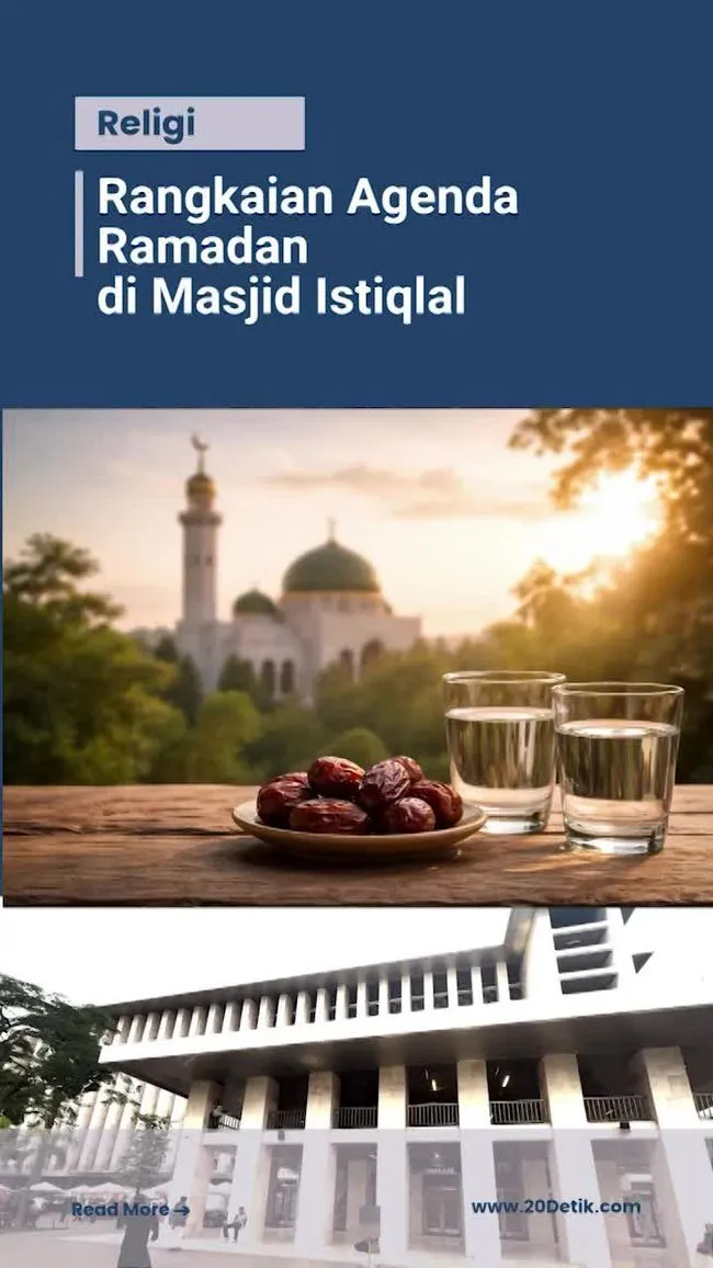 Masjid Istiqlal Gelar Rangkaian Kegiatan Ramadan, Termasuk Tarawih dan Pembagian Takjil Harian