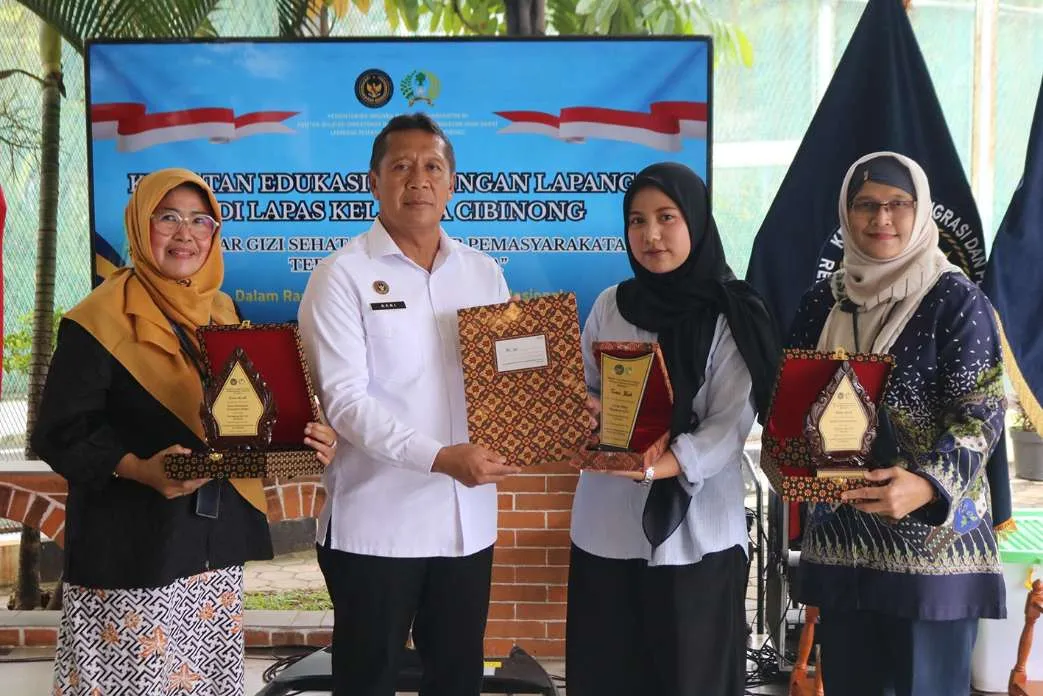 Hari Gizi Nasional, Siswa SMK Kunjungi Dapur Sahabat Lapas Cibinong untuk Belajar Gizi Sehat