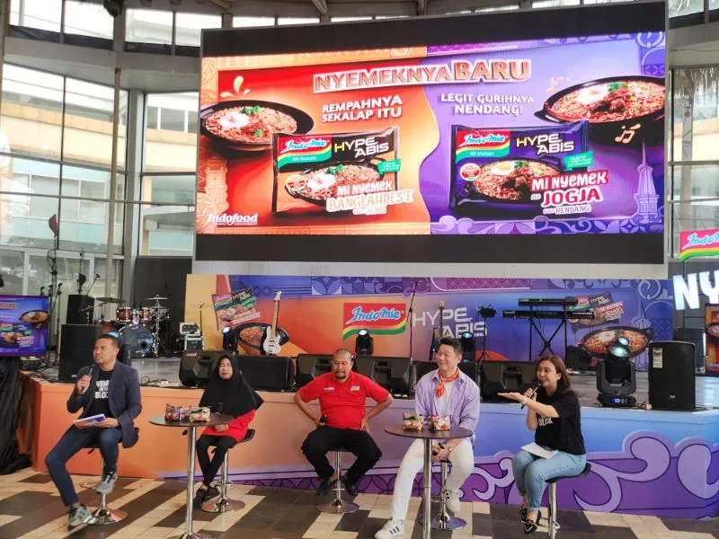 Indomie Rilis Varian Hype Abis Mi Nyemek dan Gelar Acara Kolaboratif di Jakarta