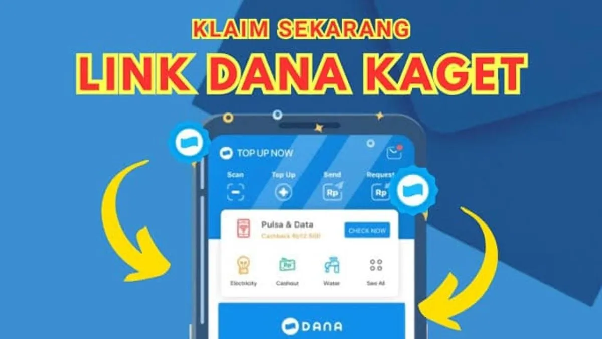 Link DANA Kaget 2026 Ramai Diburu, Pengguna Diingatkan Waspada Tautan Palsu dan Phishing