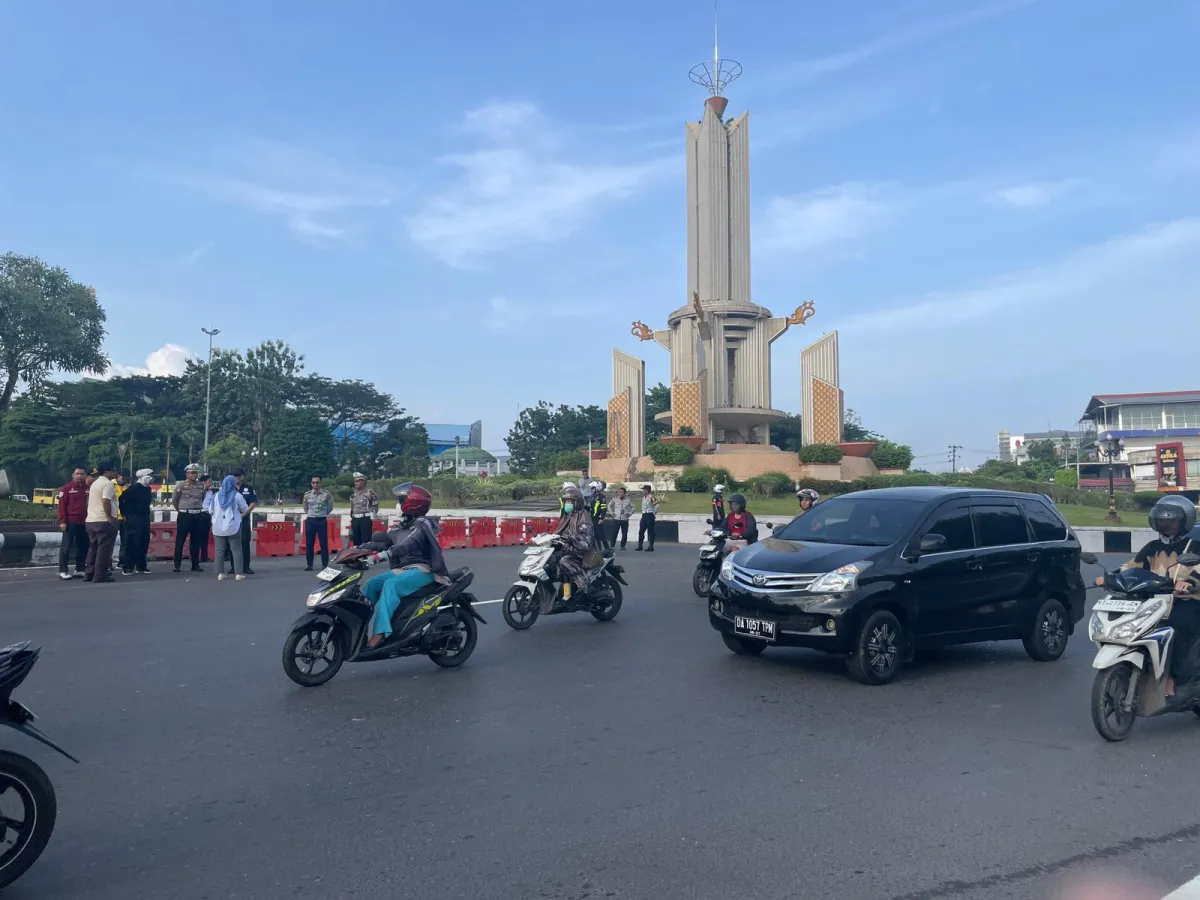 Penutupan Sebagian Bundaran Simpang Empat Banjarbaru Dinilai Cerminkan Persoalan Tata Ruang