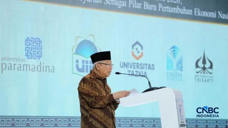 Ma’ruf Amin: Ekonomi Syariah Mendesak Diperkuat di Tengah Ketimpangan dan Tantangan Global