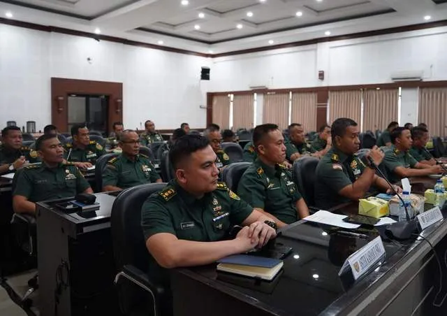 Itdam II/Sriwijaya Mulai Audit Kinerja di Kodam II/Sriwijaya lewat Taklimat Awal