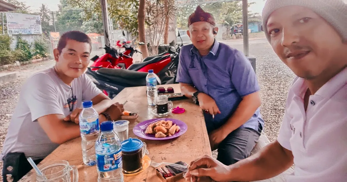 Ngopi Bareng di Wisata Kuliner UMKM Citeureup, Insan Media Bahas Sorotan Pelayanan Publik di Pandeglang